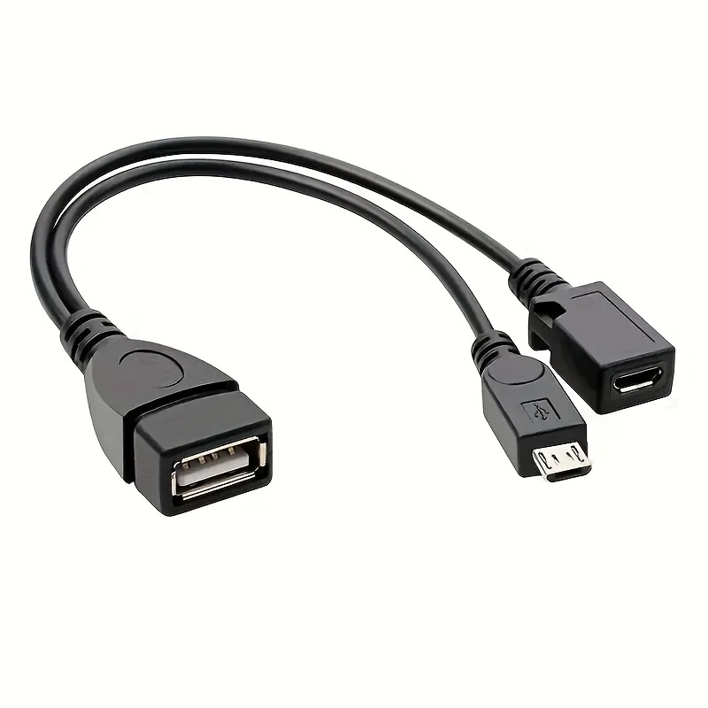 Tablet Tech Accessories - Adattatore splitter 2-in-1 da USB a